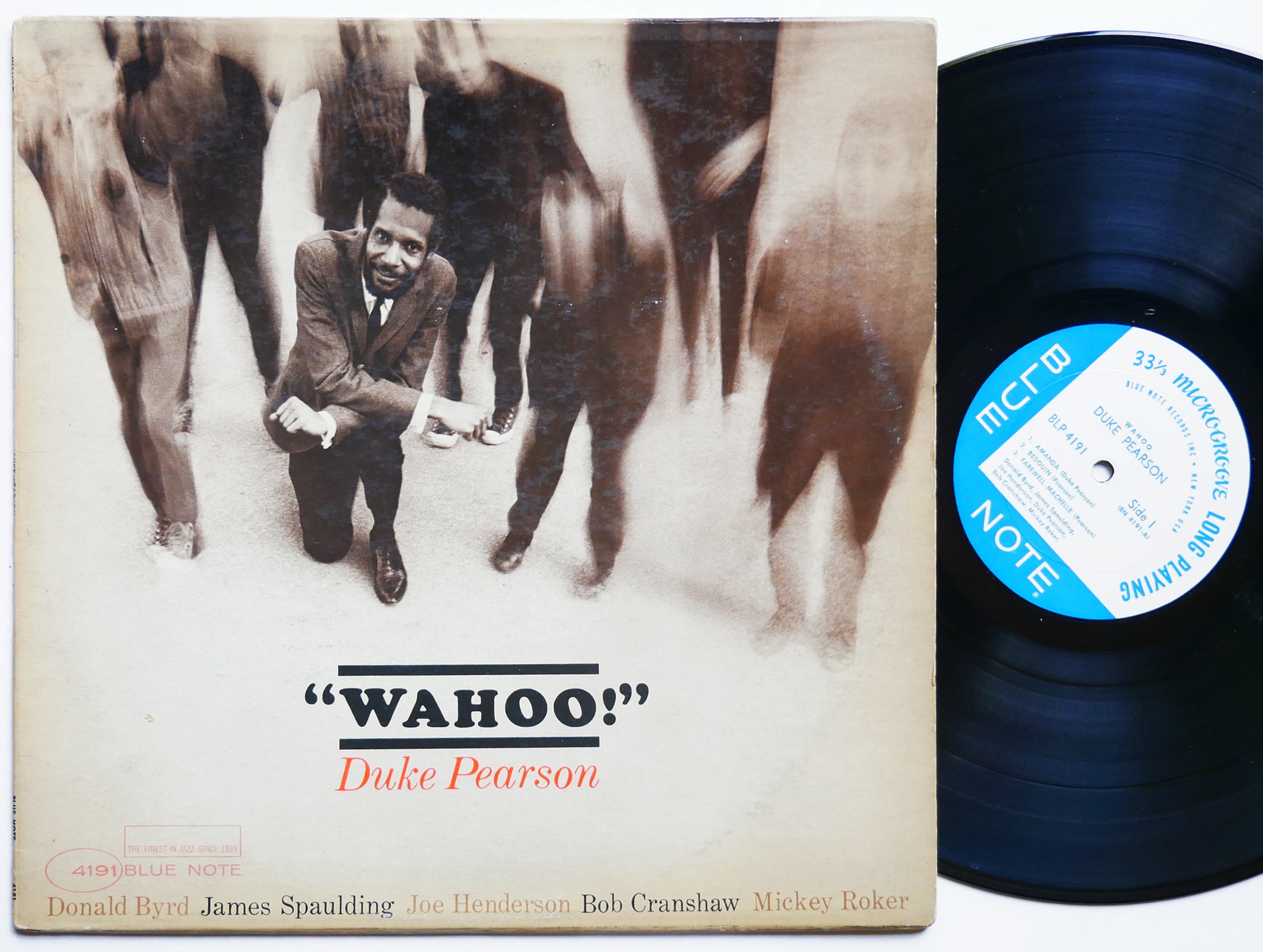 DUKE PEARSON Wahoo LP BLUE NOTE BLP 4191 NY EAR MONO Donald Byrd Joe Henderson