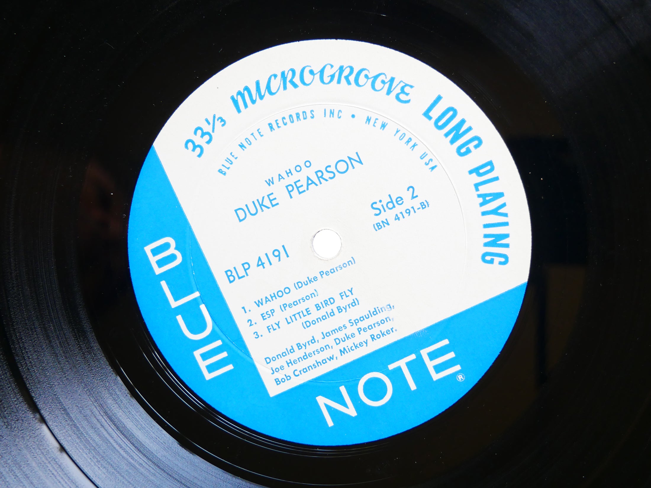 DUKE PEARSON Wahoo LP BLUE NOTE BLP 4191 NY EAR MONO Donald Byrd Joe Henderson