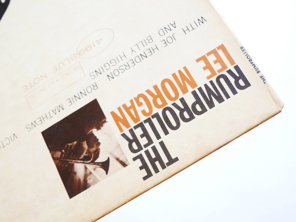 LEE MORGAN The Rumproller LP BLUE NOTE BLP 4199 US '65 NY EAR MONO Joe Henderson