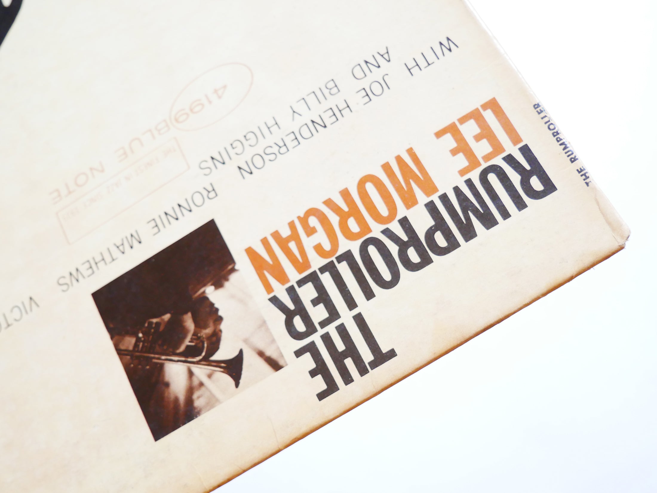 LEE MORGAN The Rumproller LP BLUE NOTE BLP 4199 US '65 NY EAR MONO Joe Henderson