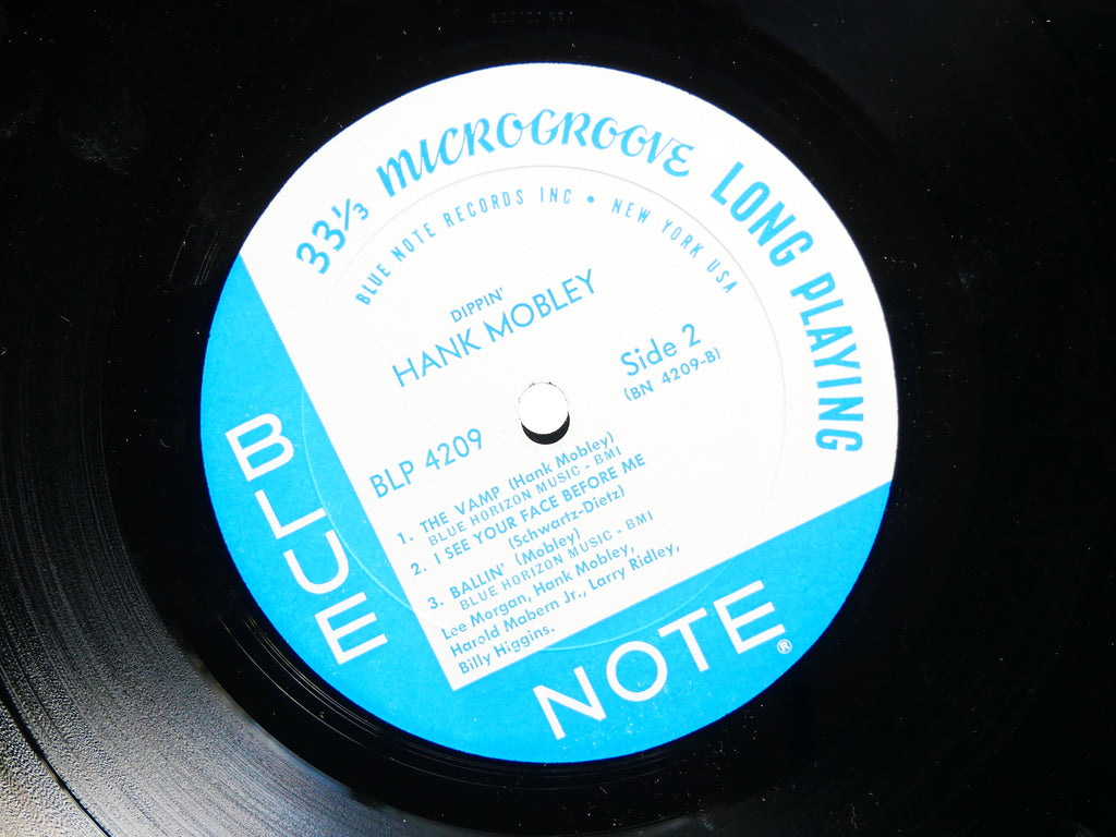 HANK MOBLEY Dippin' LP BLUE NOTE BLP 4209 US 1966 MONO Lee Morgan Billy Higgins