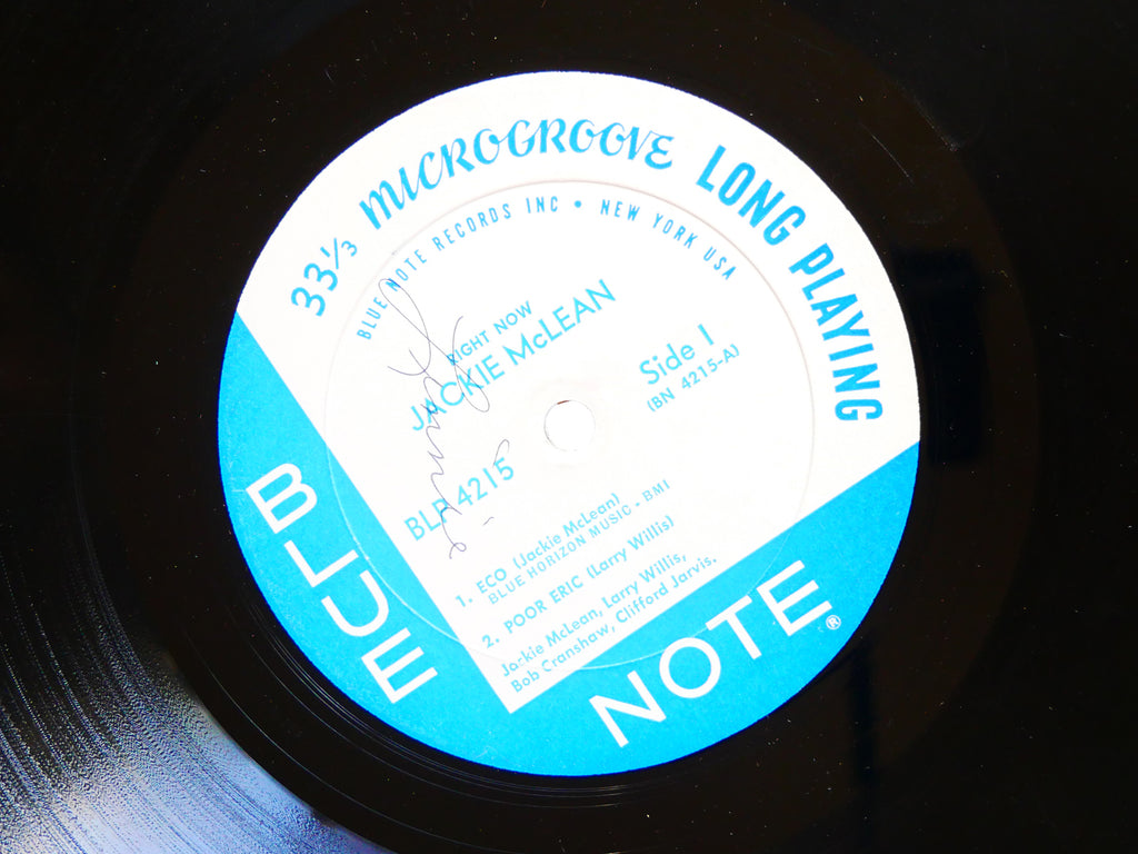 JACKIE MCLEAN Right Now! LP BLUE NOTE BLP 4215 US 1966 NY RVG MONO Larry Willis
