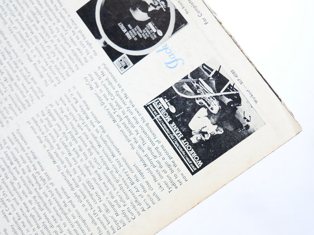 HANK MOBLEY A Caddy For Daddy LP BLUE NOTE BLP 4230 US 1966 NY MONO Lee Morgan