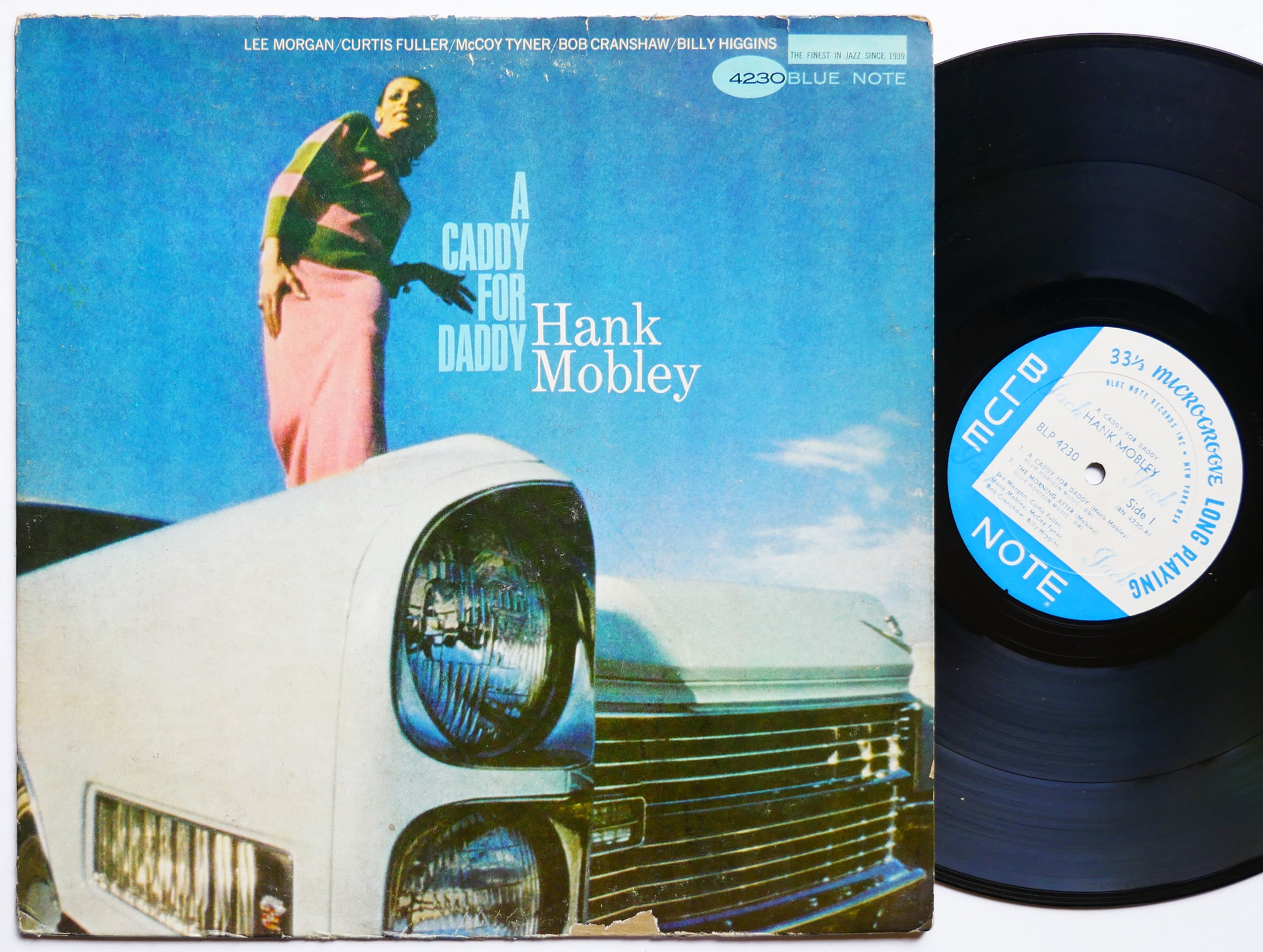 HANK MOBLEY A Caddy For Daddy LP BLUE NOTE BLP 4230 US 1966 NY MONO Lee Morgan