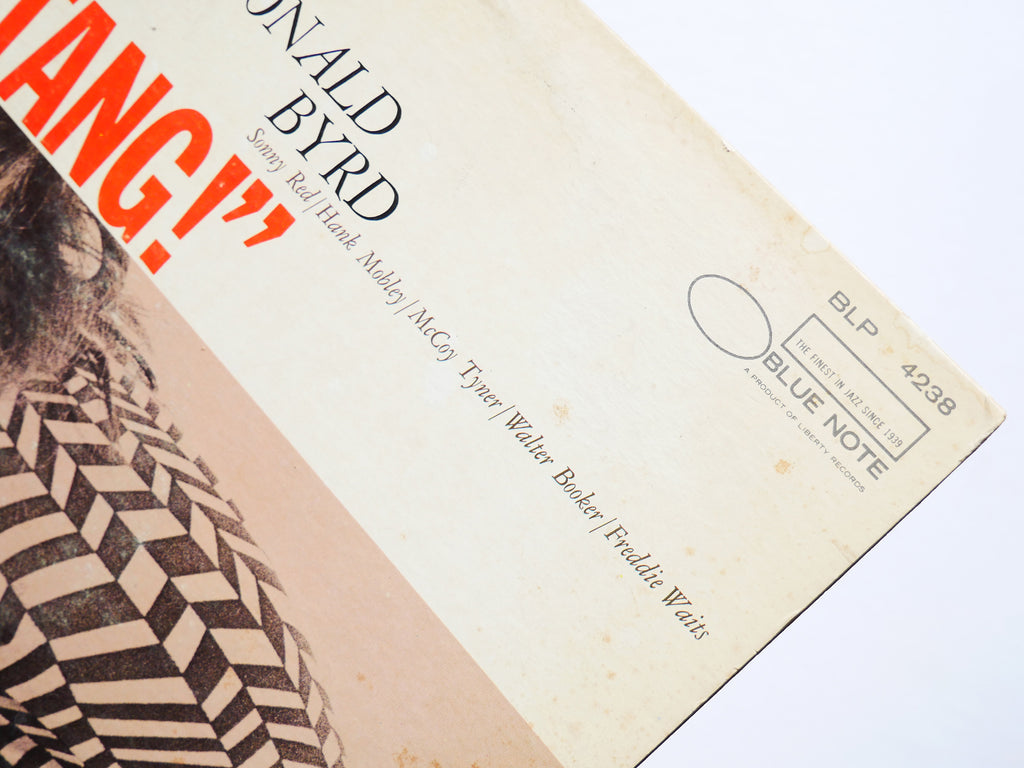 DONALD BYRD Mustang! LP BLUE NOTE BLP 4238 US 1968 MONO Hank Mobley McCoy Tyner