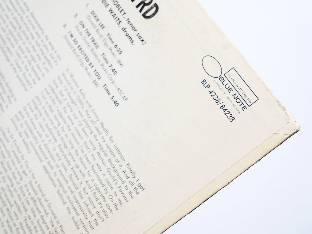 DONALD BYRD Mustang! LP BLUE NOTE BLP 4238 US 1968 MONO Hank Mobley McCoy Tyner