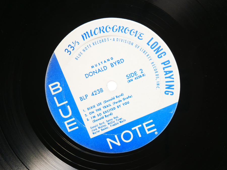 DONALD BYRD Mustang! LP BLUE NOTE BLP 4238 US 1968 MONO Hank Mobley McCoy Tyner