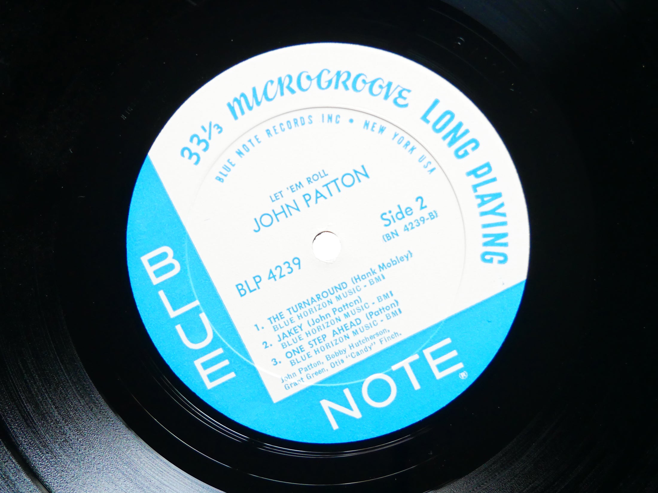 BIG JOHN PATTON Let 'Em Roll LP BLUE NOTE BLP 4239 NY RVG MONO Bobby Hutcherson