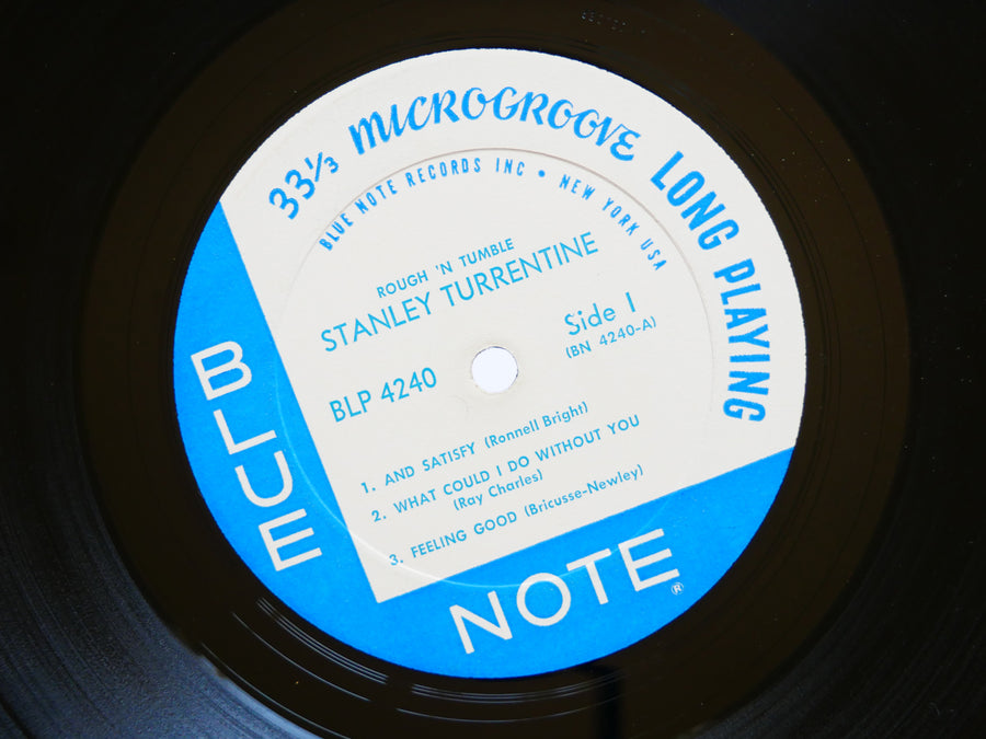 STANLEY TURRENTINE Rough 'N Tumble LP BLUE NOTE BLP 4240 RVG MONO McCoy Tyner