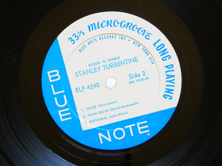STANLEY TURRENTINE Rough 'N Tumble LP BLUE NOTE BLP 4240 RVG MONO McCoy Tyner