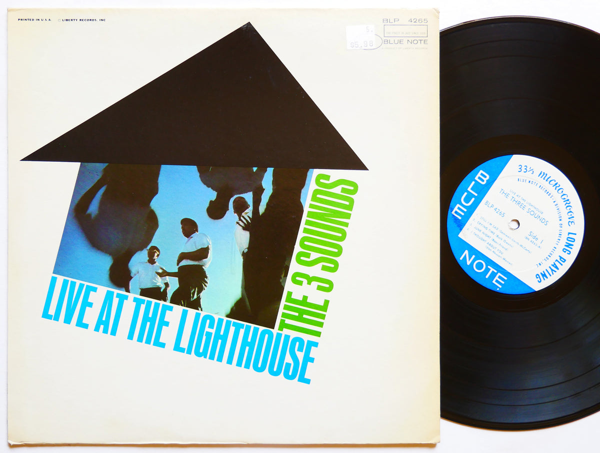 THREE SOUNDS Live At The Lighthouse LP BLUE NOTE BLP 4265 US 1967 RVG MONO