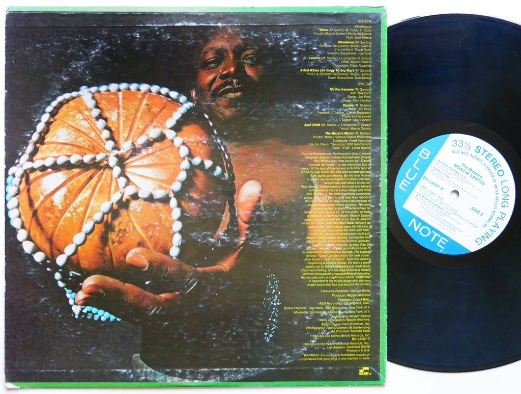 MOACIR SANTOS Maestro LP BLUE NOTE BN-LA007-F US 1972 Joe Pass Latin Jazz Funk