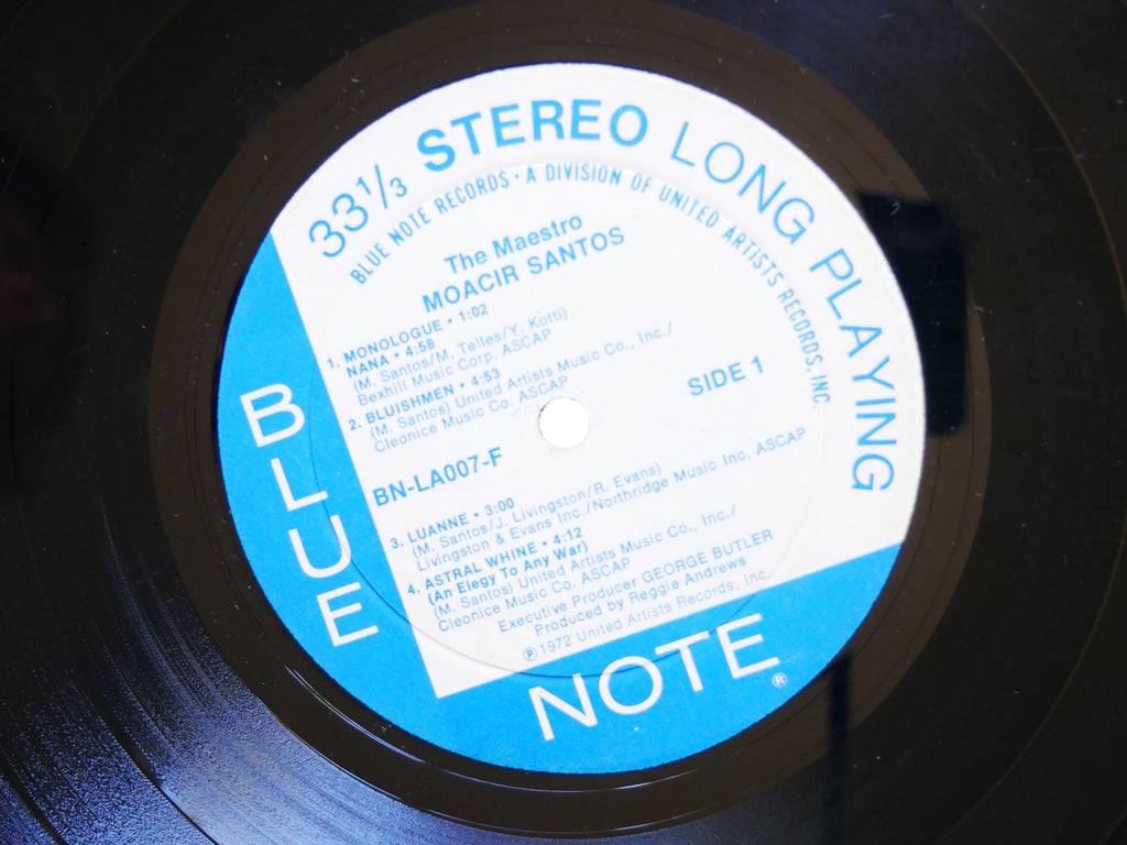 MOACIR SANTOS Maestro LP BLUE NOTE BN-LA007-F US 1972 Joe Pass Latin Jazz Funk