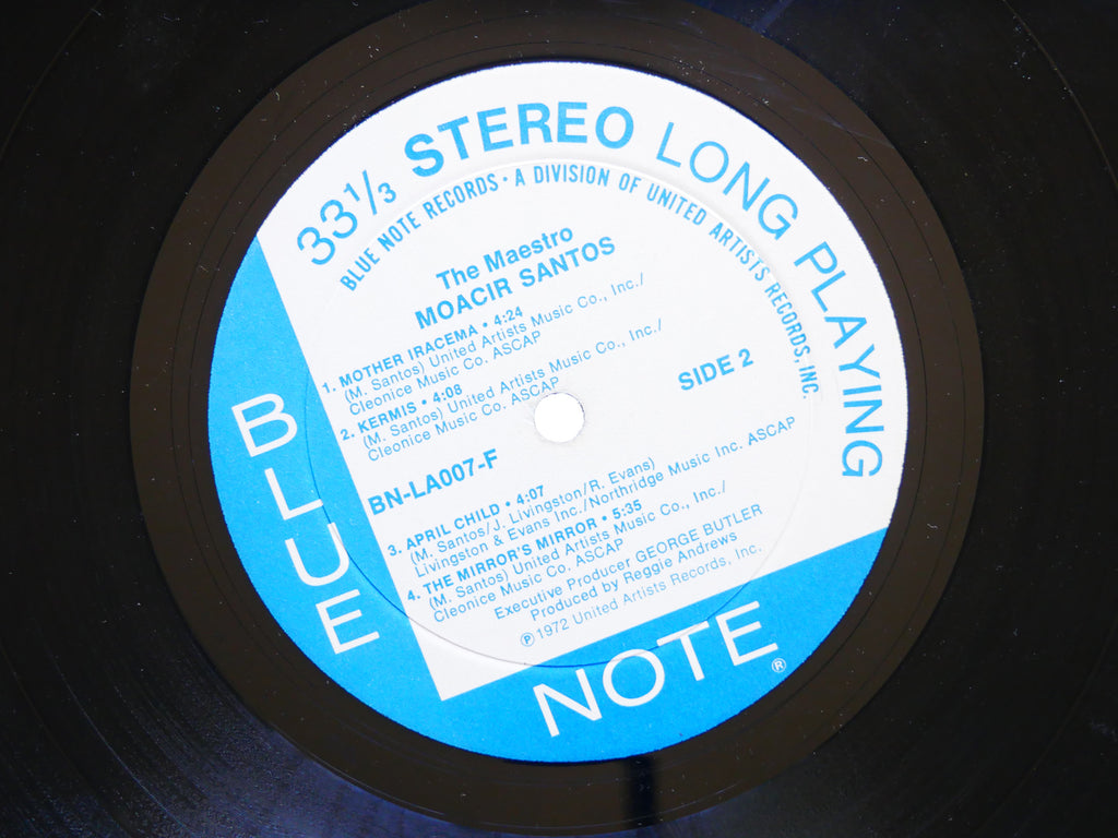 MOACIR SANTOS Maestro LP BLUE NOTE BN-LA007-F US 1972 Joe Pass Latin Jazz Funk