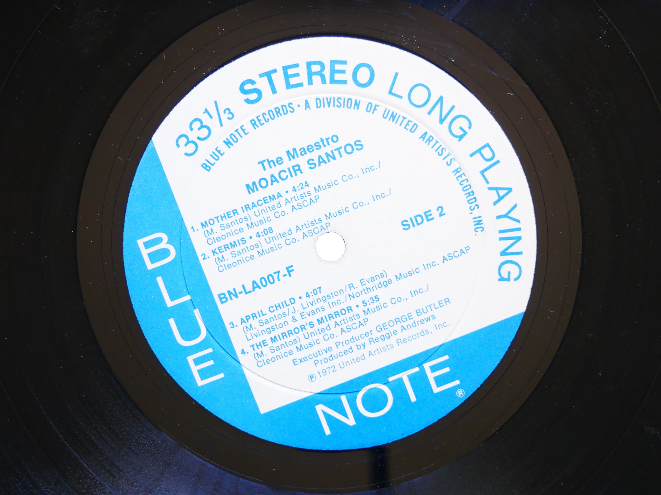 MOACIR SANTOS Maestro LP BLUE NOTE BN-LA007-F US 1972 Joe Pass Latin Jazz Funk