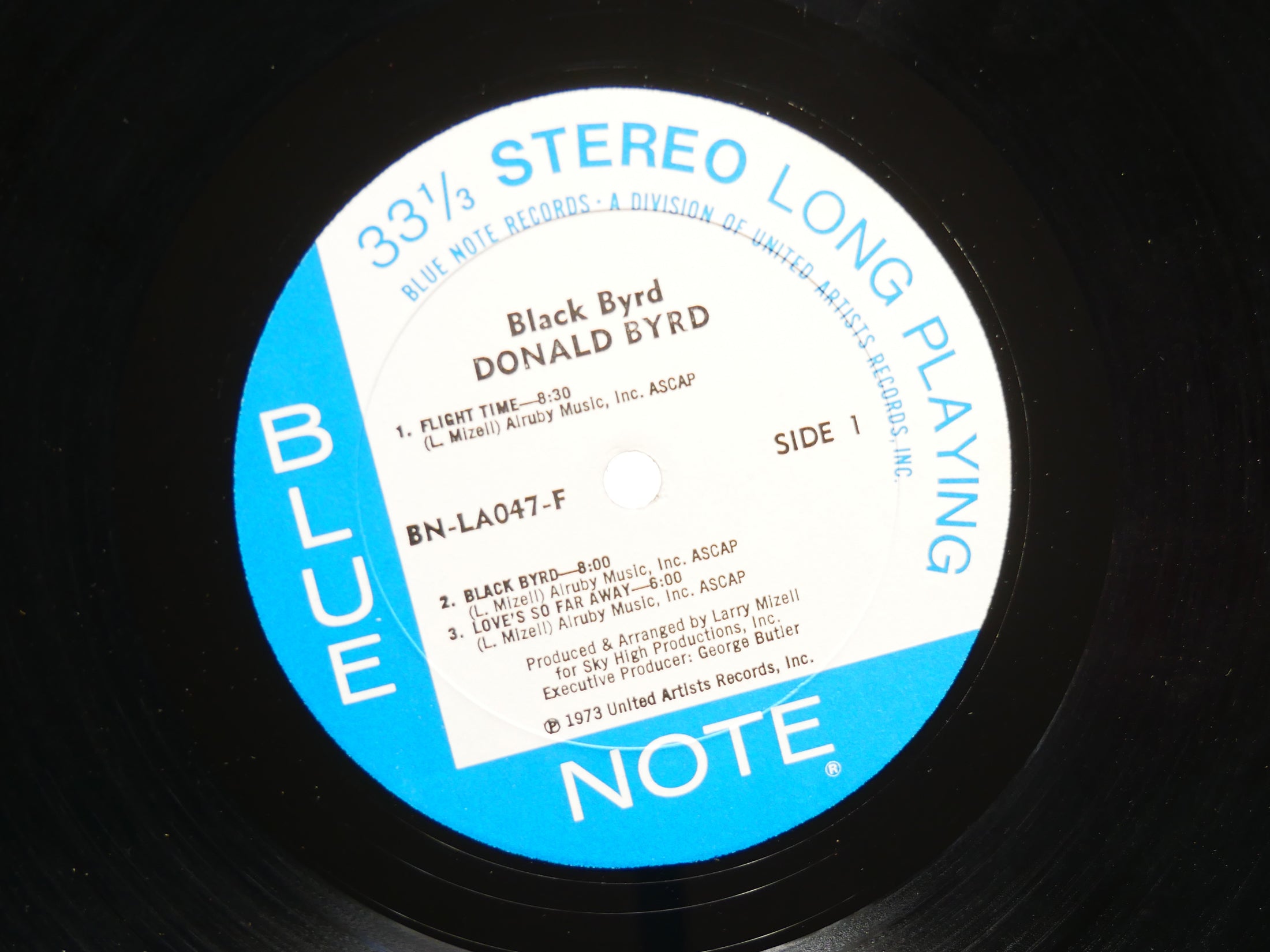 DONALD BYRD Black Byrd LP BLUE NOTE BN-LA047-F US 1973 Jazz Funk Mizell