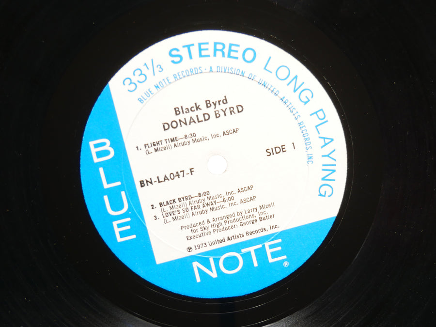 DONALD BYRD Black Byrd LP BLUE NOTE BN-LA047-F US 1973 Jazz Funk Mizell