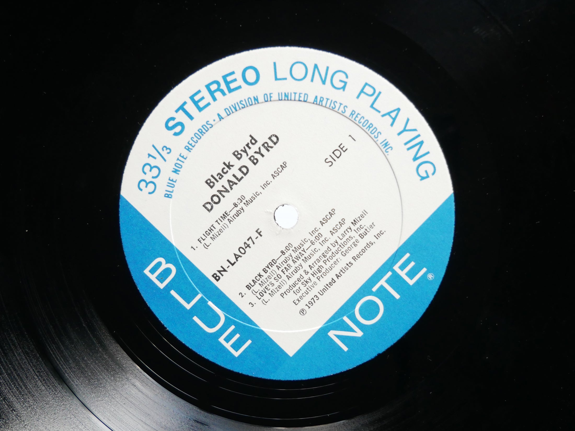 DONALD BYRD Black Byrd LP BLUE NOTE BN-LA047-F US 1973 Jazz Funk Mizell bros