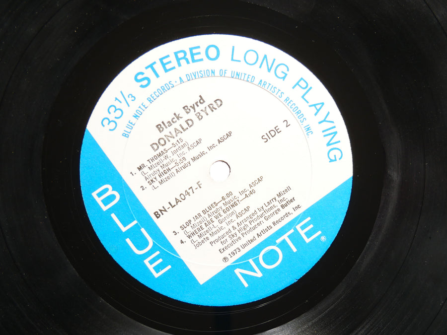 DONALD BYRD Black Byrd LP BLUE NOTE BN-LA047-F US 1973 Jazz Funk Mizell