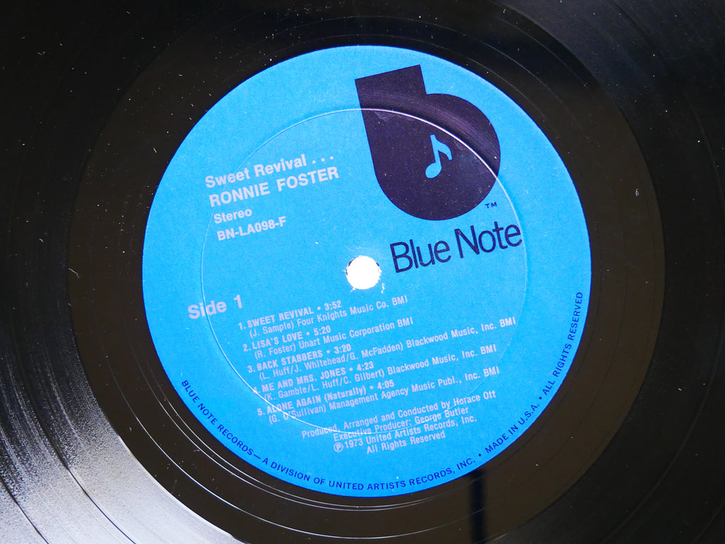 RONNIE FOSTER Sweet Revival LP BLUE NOTE BN-LA098-F US 1973 JAZZ Bernard Purdie