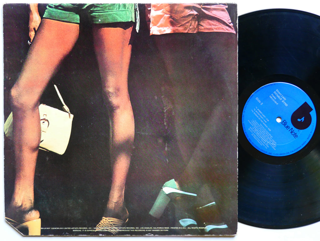 DONALD BYRD Street Lady LP BLUE NOTE BN-LA140-F David T. Walker Larry Mizell