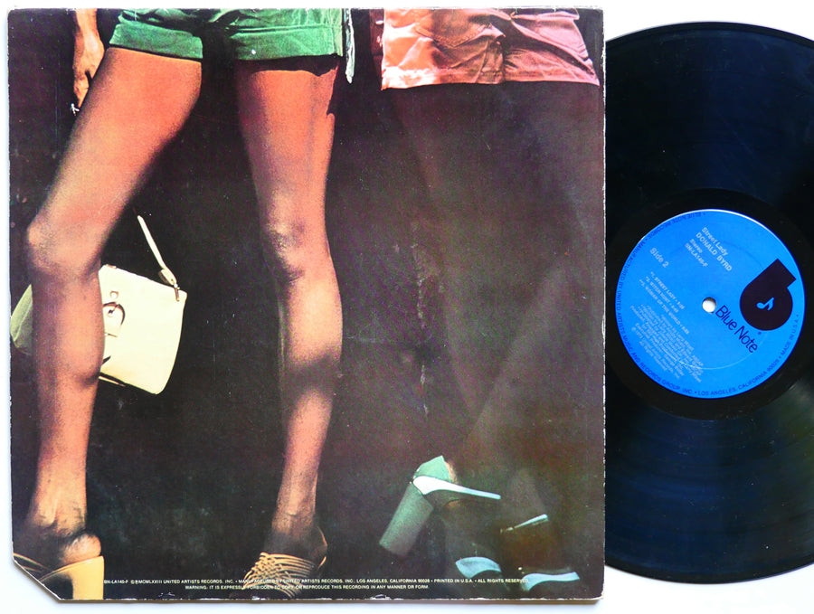 DONALD BYRD Street Lady LP BLUE NOTE BN-LA140-F David T. Walker Larry Mizell