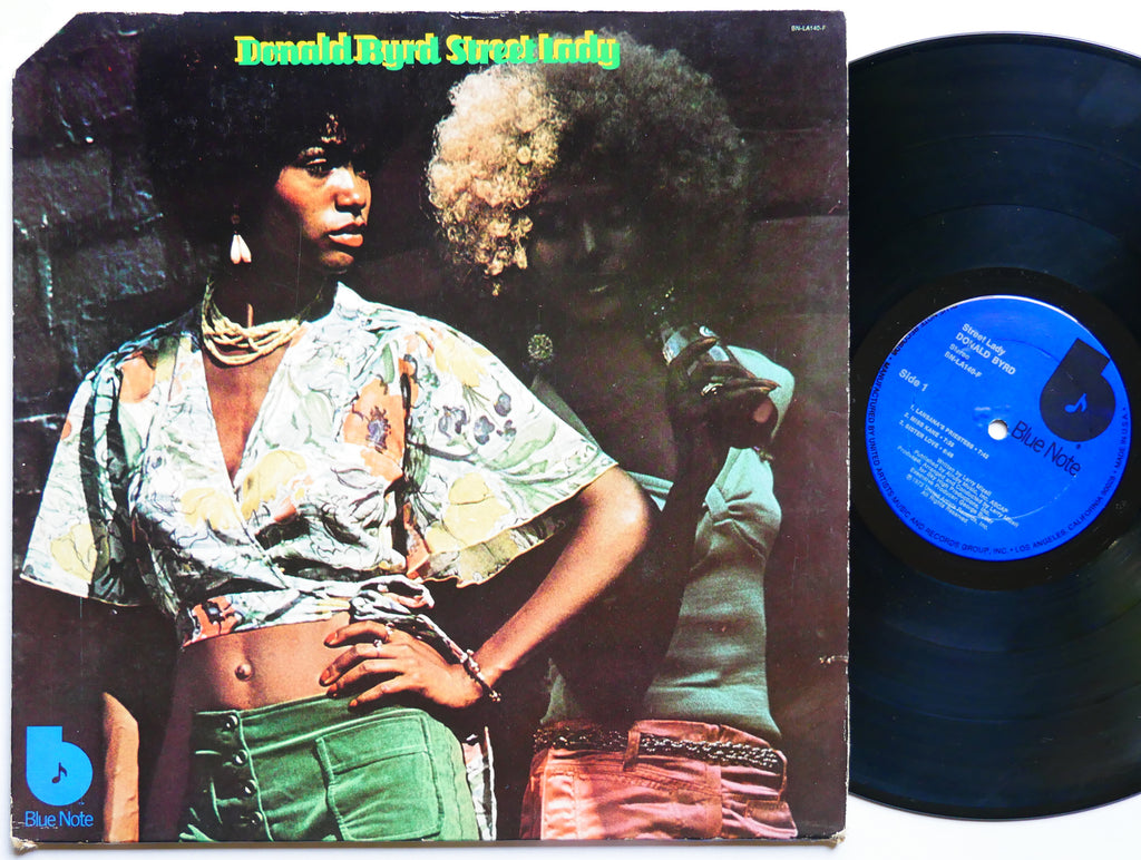 DONALD BYRD Street Lady LP BLUE NOTE BN-LA140-F David T. Walker Larry Mizell