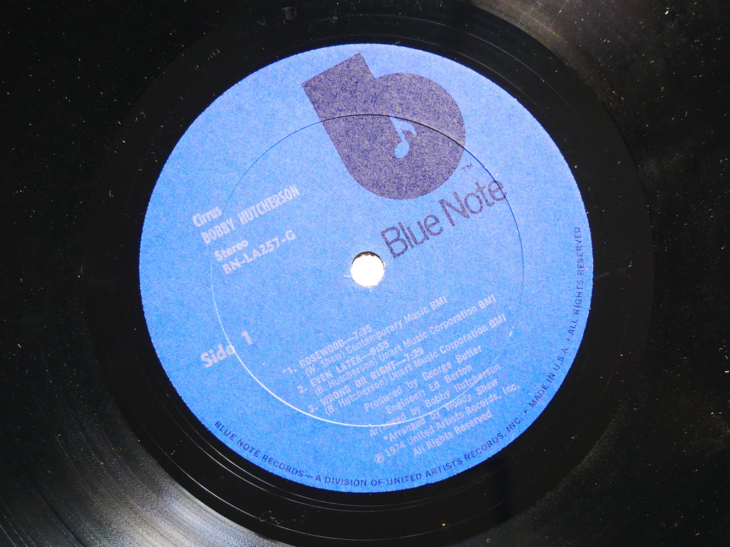 BOBBY HUTCHERSON Cirrus LP BLUE NOTE BN-LA257-G US 1974 Woody Shaw Harold Land
