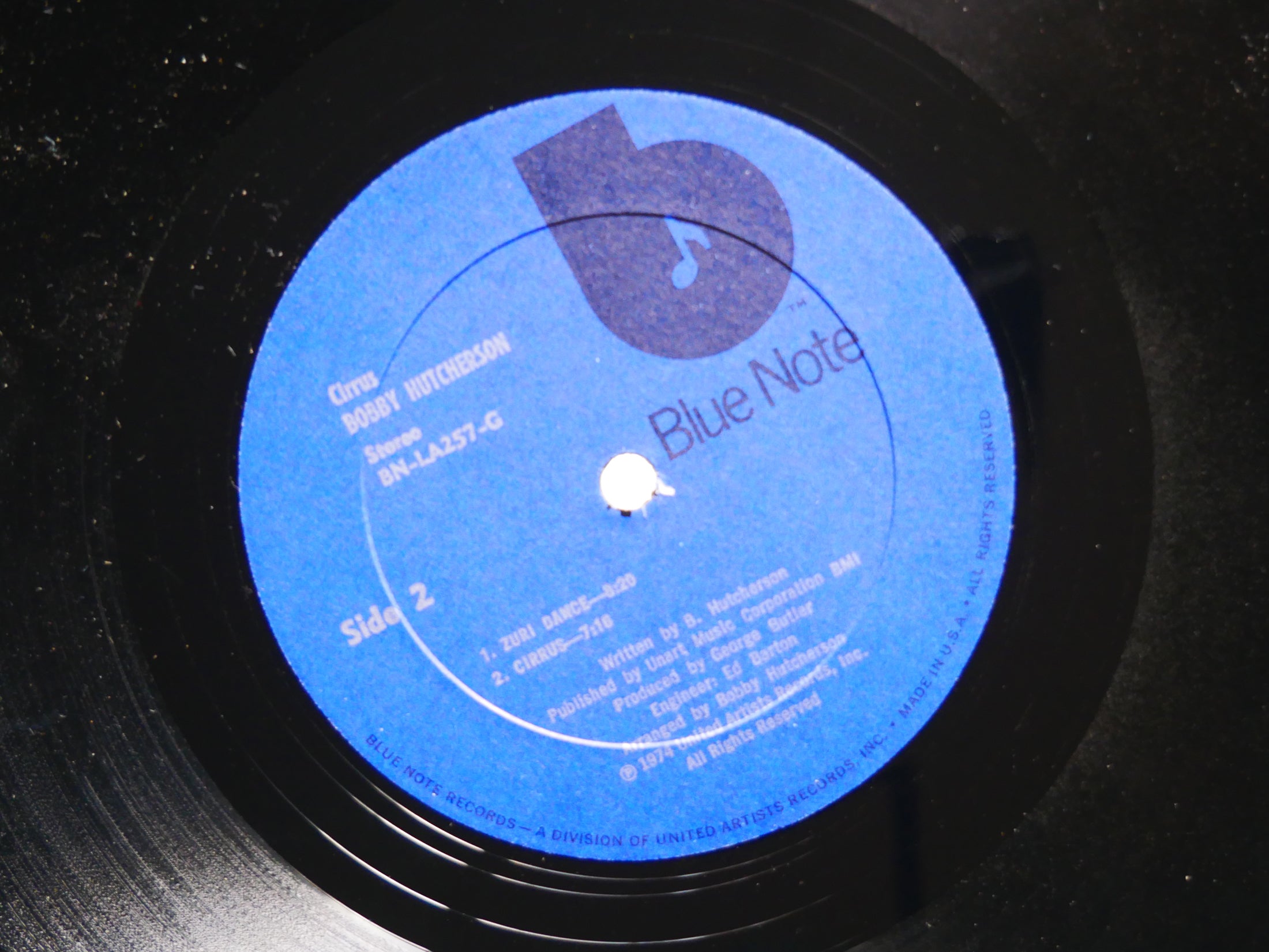 BOBBY HUTCHERSON Cirrus LP BLUE NOTE BN-LA257-G US 1974 Woody Shaw Harold Land