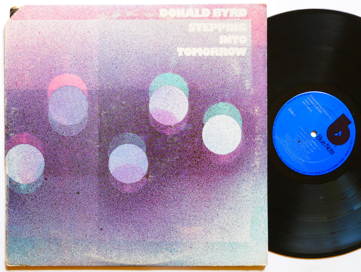 DONALD BYRD Stepping Into Tomorrow LP BLUE NOTE BN-LA368-G US 1975 Mizell Bros