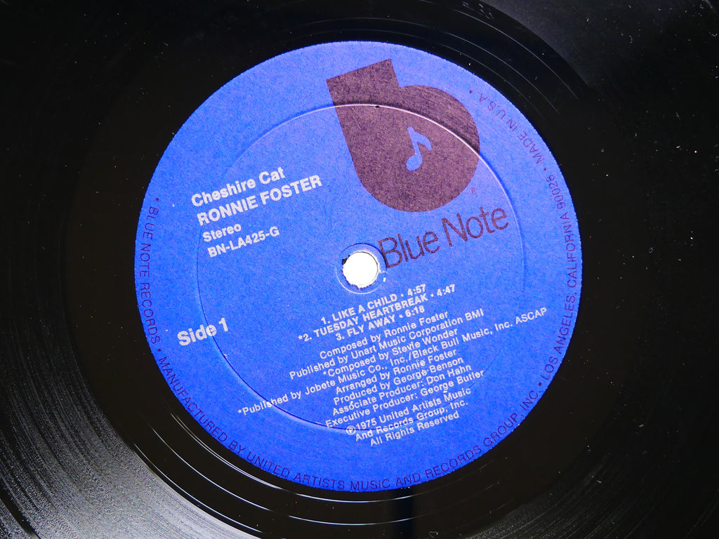 RONNIE FOSTER Cheshire Cat LP BLUE NOTE BN-LA425-G US 1975 George Benson VG+