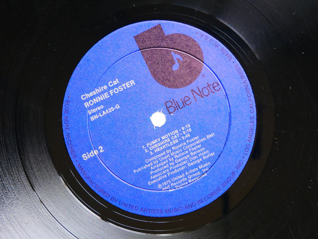 RONNIE FOSTER Cheshire Cat LP BLUE NOTE BN-LA425-G US 1975 George Benson VG+