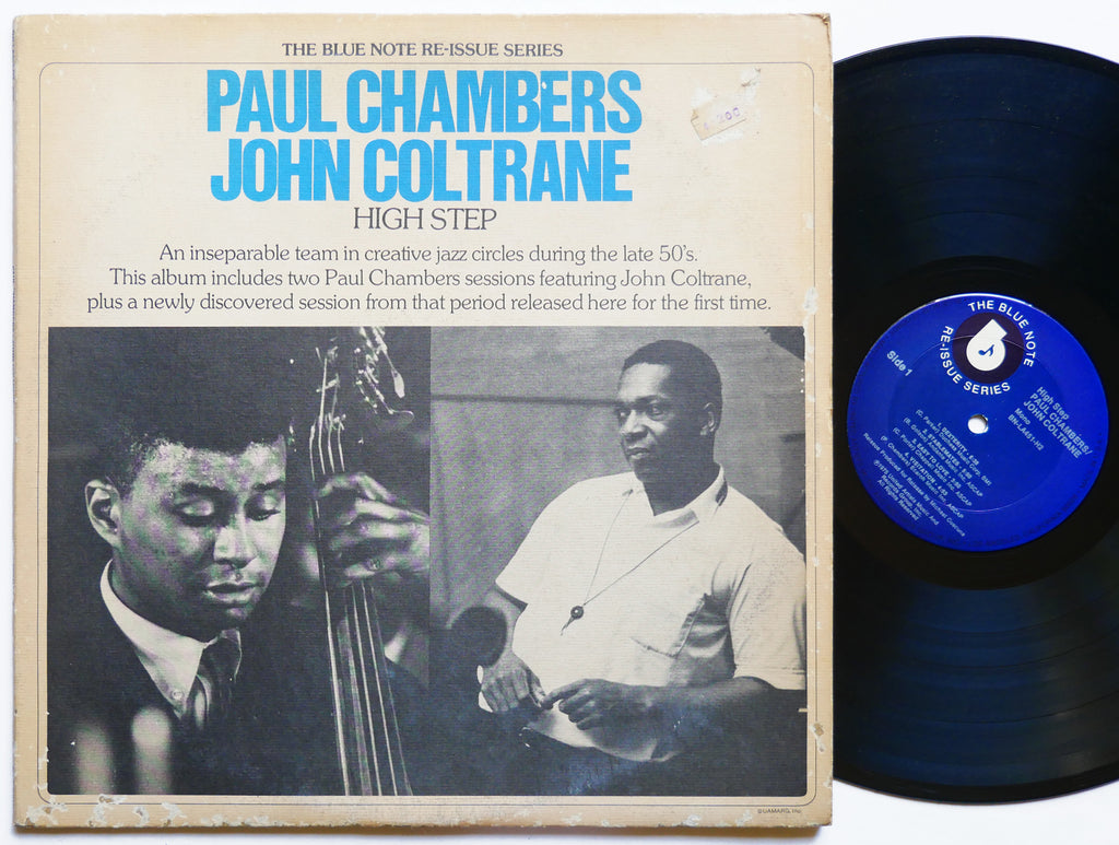 PAUL CHAMBERS JOHN COLTRANE High Step 2 x LP BLUE NOTE BN-LA451-H2 Donald Byrd