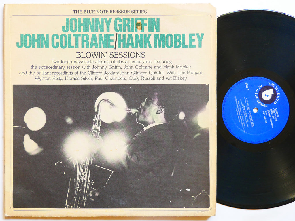 JOHNNY GRIFFIN JOHN COLTRANE HANK MOBLEY Blowin' Sessions LP BLUE NOTE BN LA521