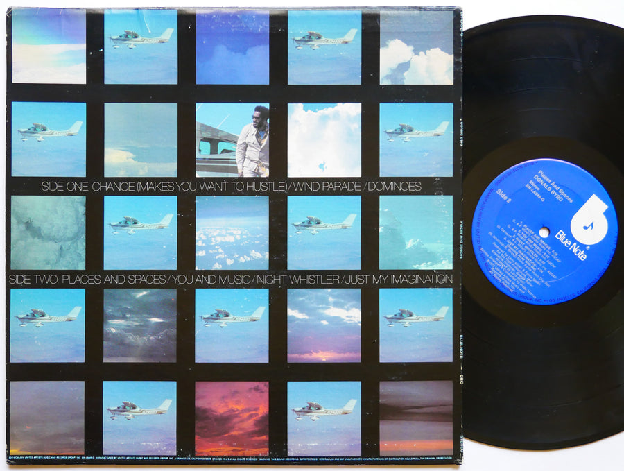 DONALD BYRD Places And Spaces LP BLUE NOTE BN-LA549-G US 1975 Mizell Bro VG+
