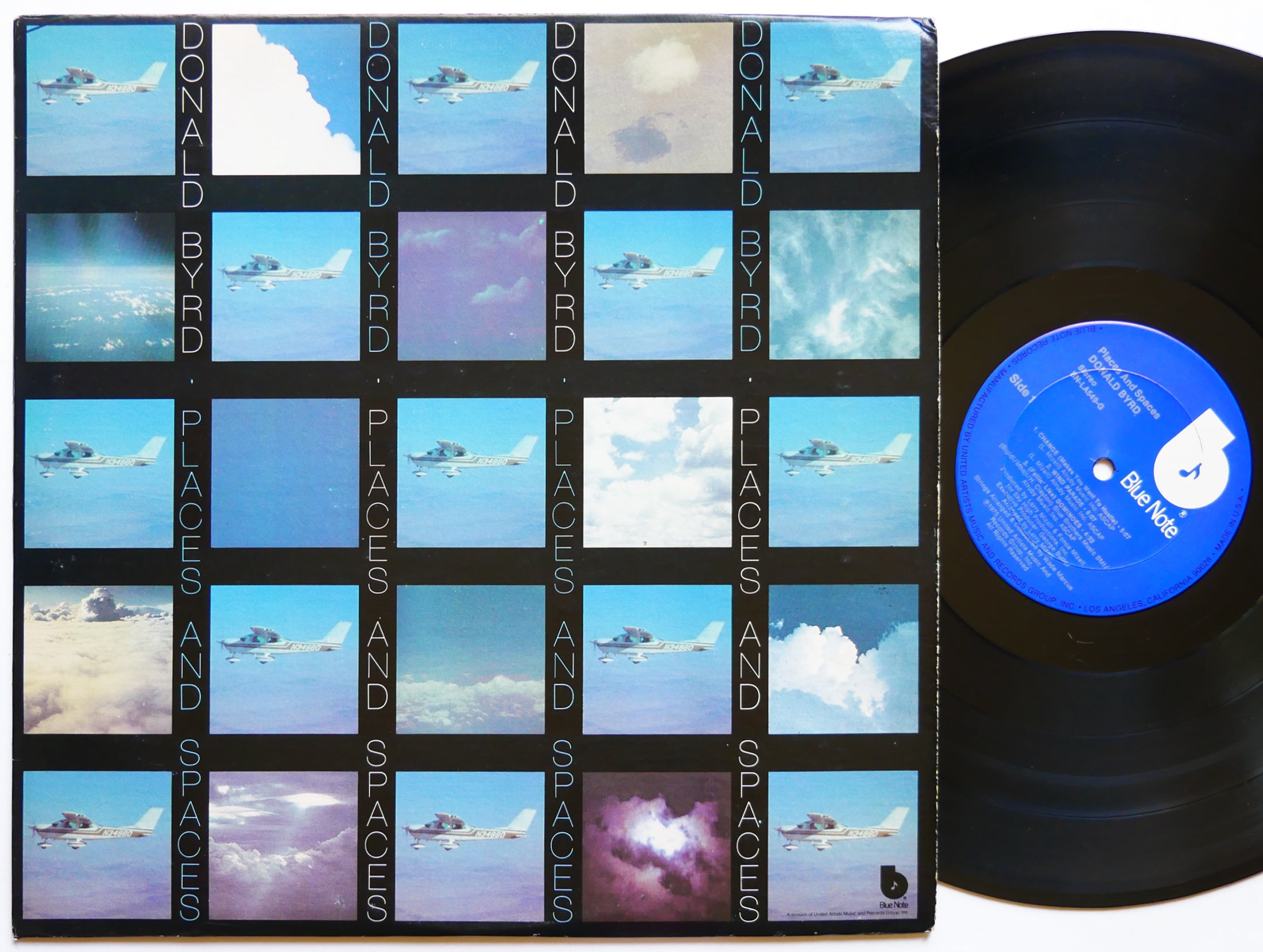 DONALD BYRD Places And Spaces LP BLUE NOTE BN-LA549-G US 1975