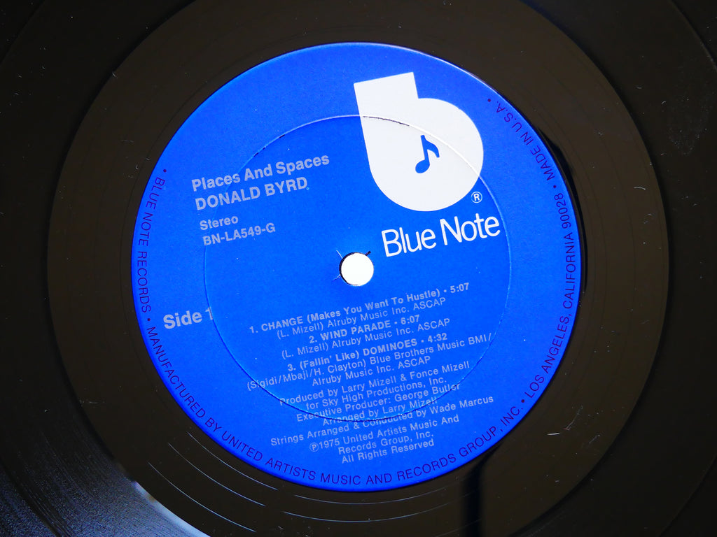DONALD BYRD Places And Spaces LP BLUE NOTE BN-LA549-G US 1975 Mizell Bro VG+