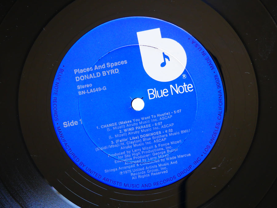 DONALD BYRD Places And Spaces LP BLUE NOTE BN-LA549-G US 1975 Mizell Bro VG+
