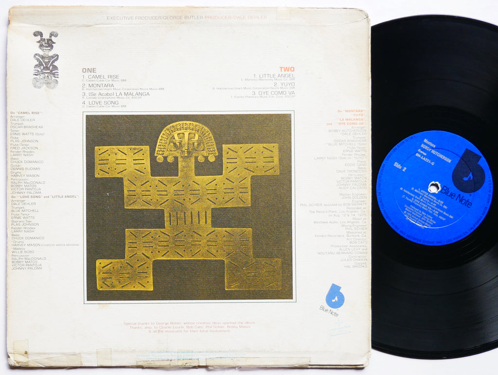 BOBBY HUTCHERSON Montara LP BLUE NOTE BN-LA551-G Orig US 1975 Blue Mitchell