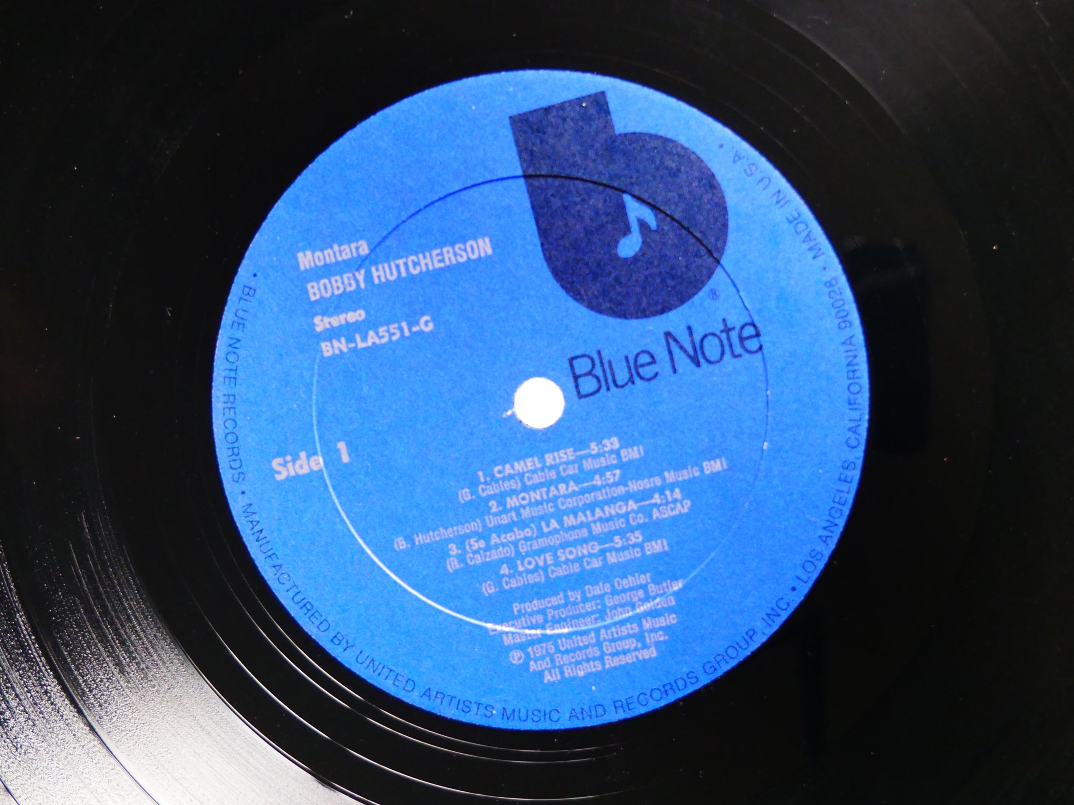BOBBY HUTCHERSON Montara LP BLUE NOTE BN-LA551-G Orig US 1975 Blue Mitchell