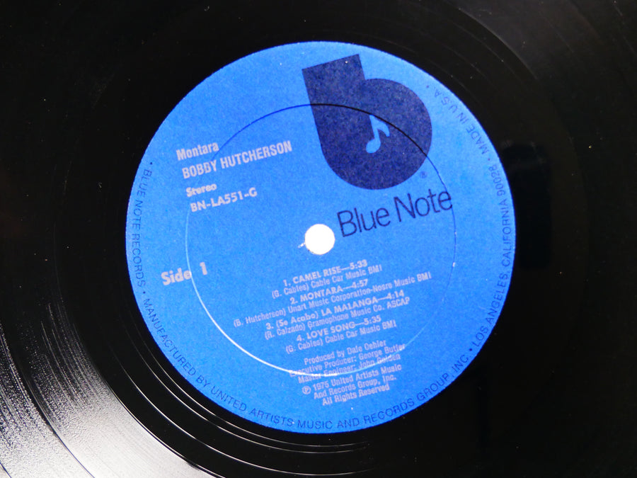 BOBBY HUTCHERSON Montara LP BLUE NOTE BN-LA551-G Orig US 1975 Blue Mitchell