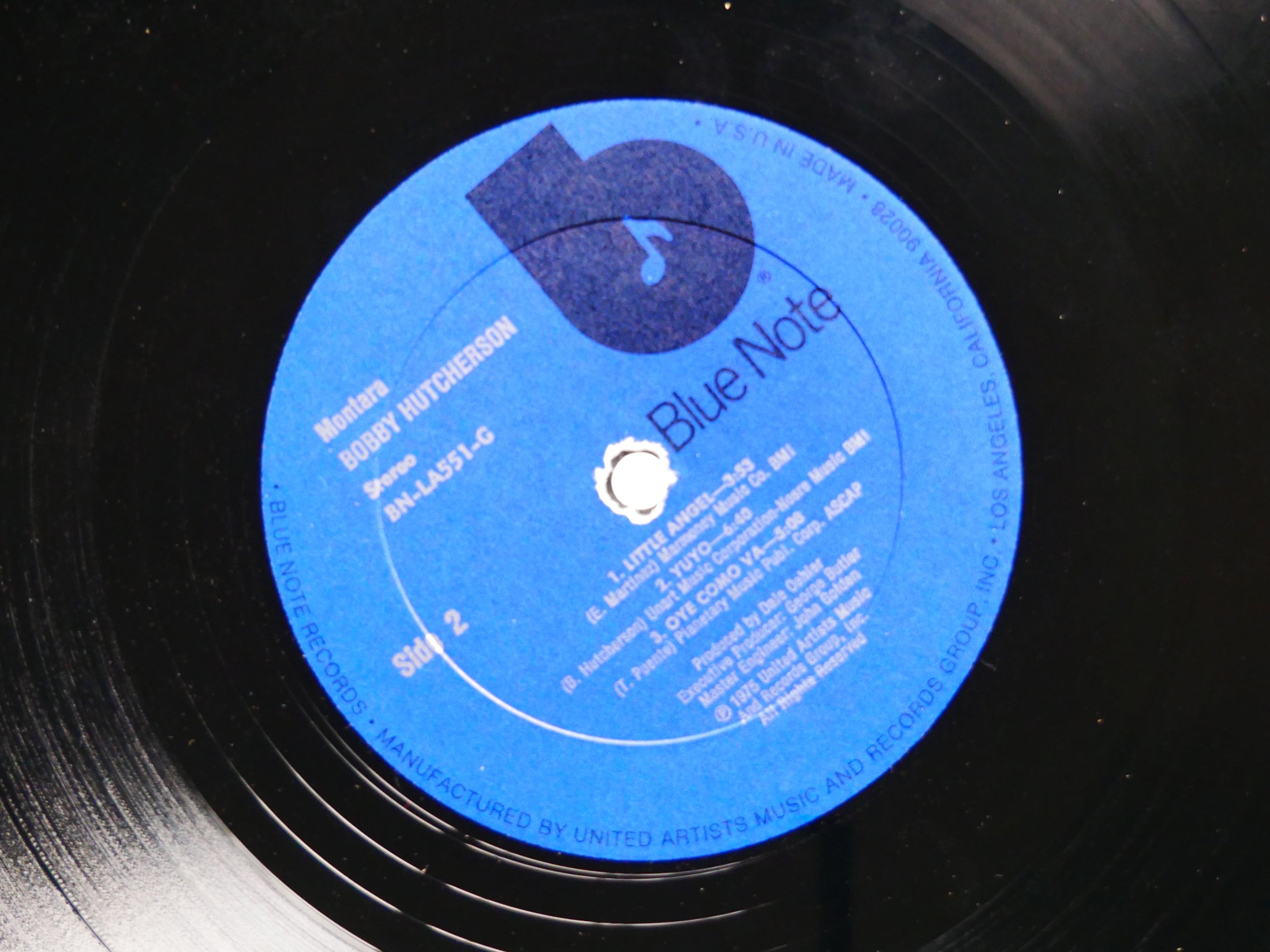 BOBBY HUTCHERSON Montara LP BLUE NOTE BN-LA551-G Orig US 1975 Blue Mitchell