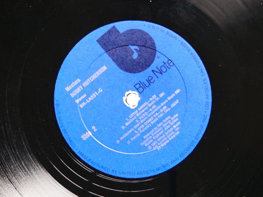 BOBBY HUTCHERSON Montara LP BLUE NOTE BN-LA551-G Orig US 1975 Blue Mitchell