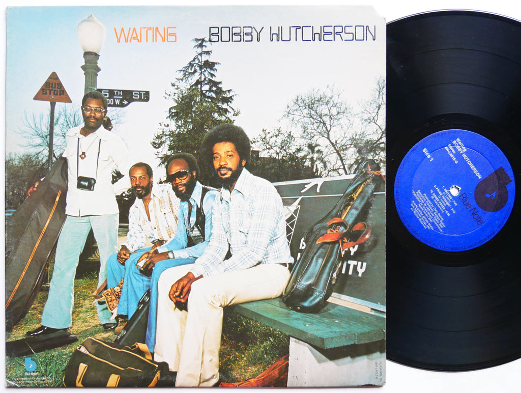 BOBBY HUTCHERSON Waiting LP BLUE NOTE BN-LA615-G US 1976 Jazz Funk George Cables