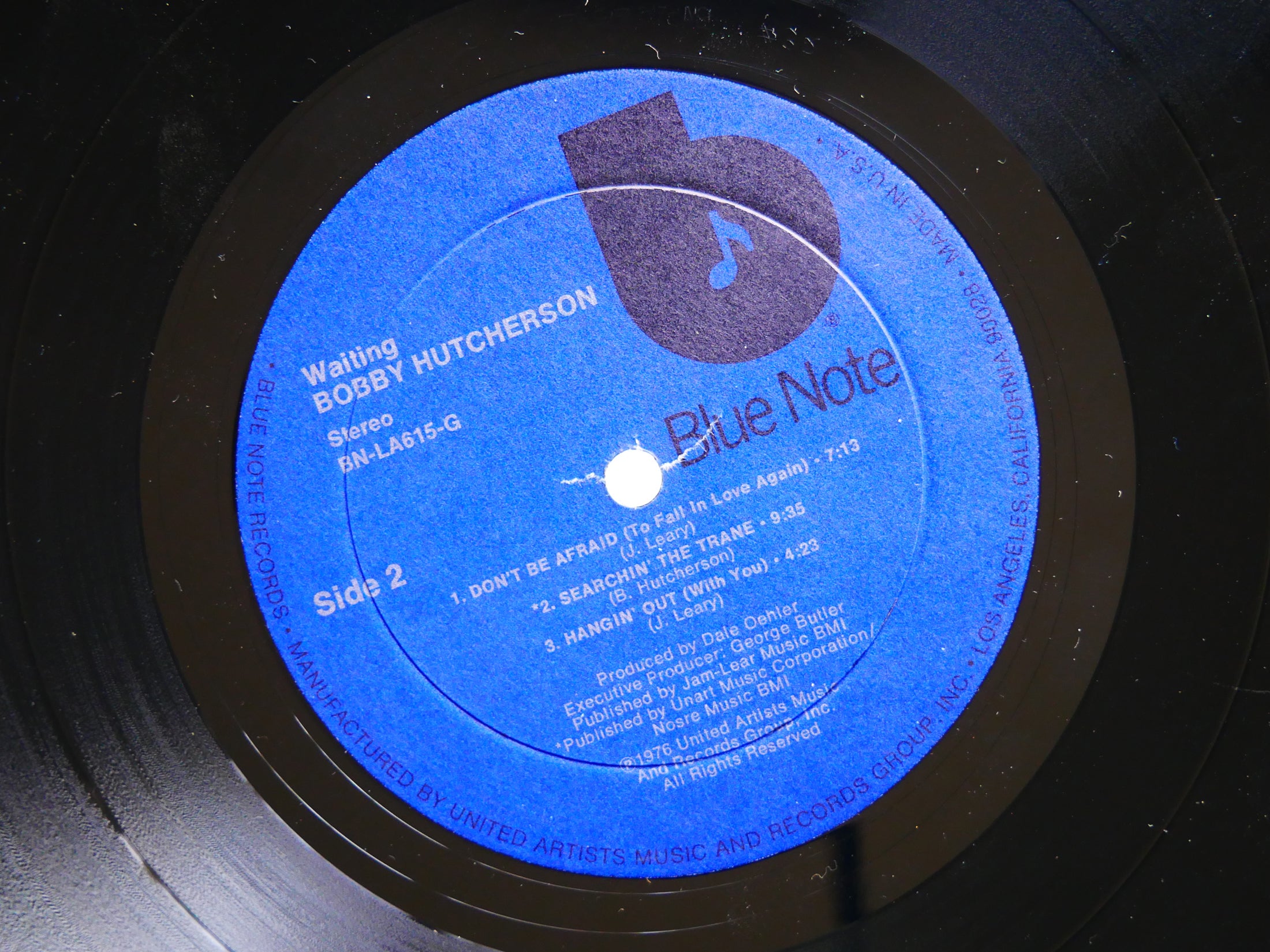 BOBBY HUTCHERSON Waiting LP BLUE NOTE BN-LA615-G US 1976 Jazz Funk George Cables