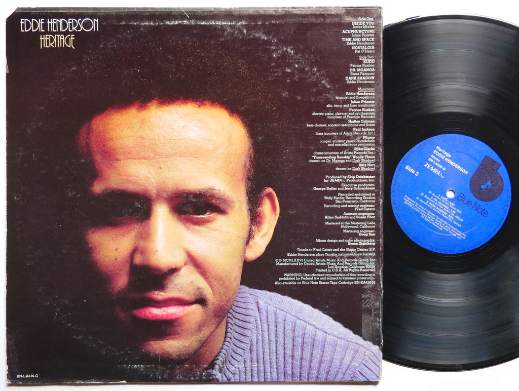 EDDIE HENDERSON Heritage LP BLUE NOTE BN-LA636-G US 1976 Julian Priester Mtume