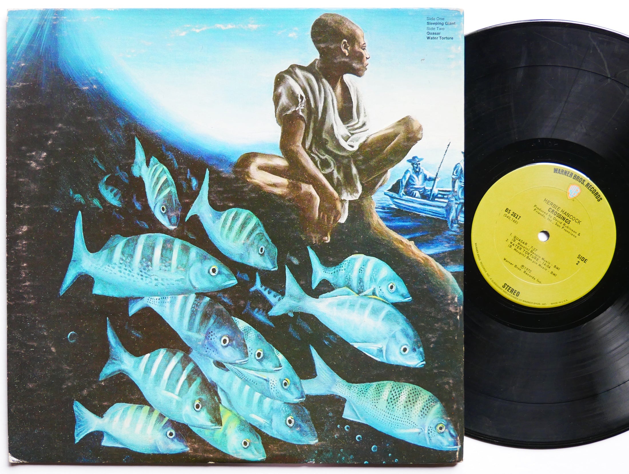 HERBIE HANCOCK Crossings LP WARNER BS 2617 US 1972 Bennie Maupin Buster Williams