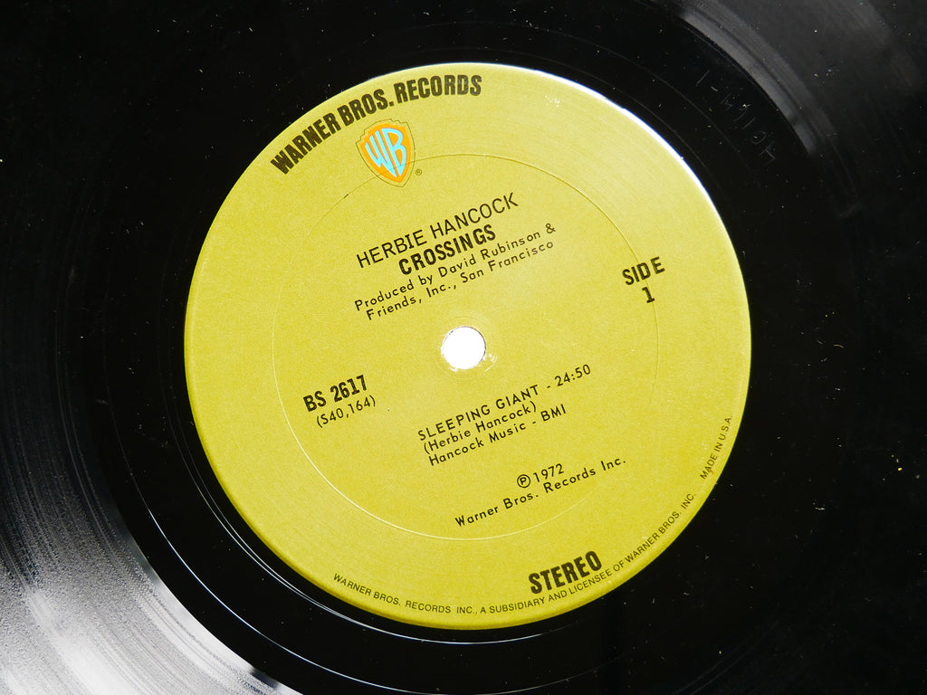 HERBIE HANCOCK Crossings LP WARNER BS 2617 US 1972 Bennie Maupin Buster Williams