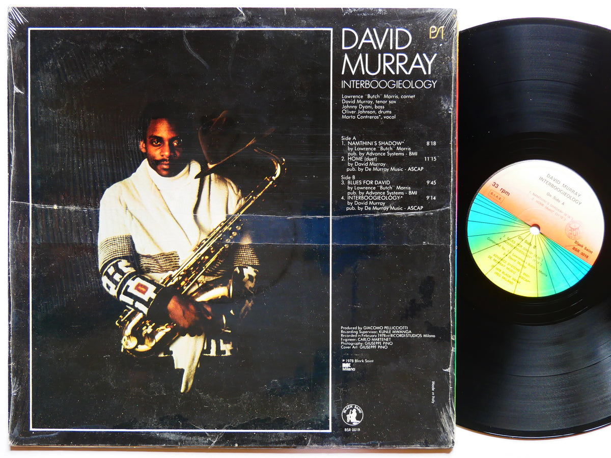 DAVID MURRAY Interboogieology LP BLACK SAINT BSR 0018 ITALY 1978 Johnny Dyani