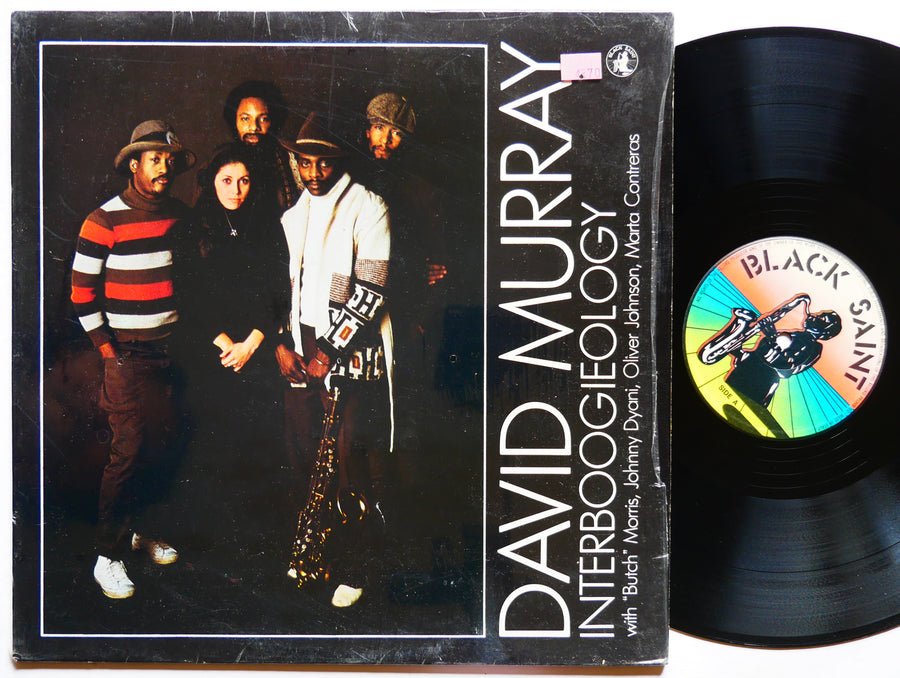 DAVID MURRAY Interboogieology LP BLACK SAINT BSR 0018 ITALY 1978 Johnny Dyani